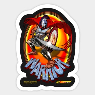 Spartan Warrior Sticker